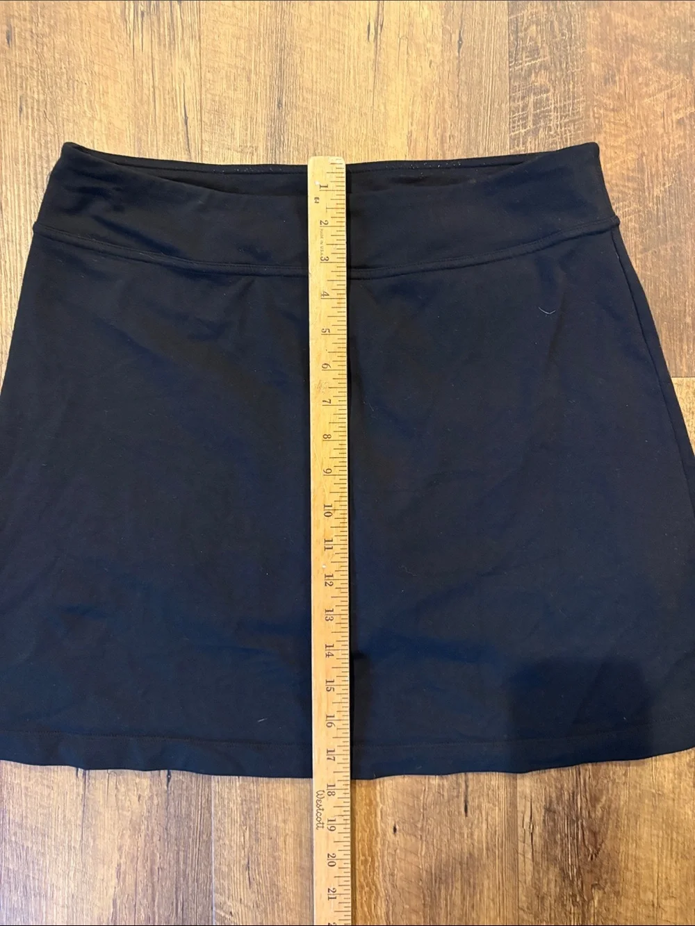 Athleta Black A-Line Active Skirt